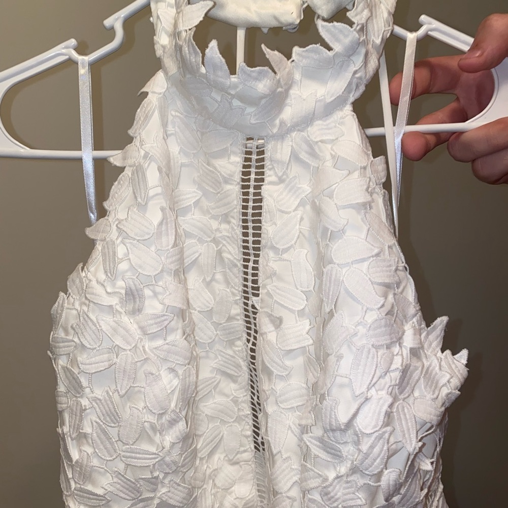 NWT Bardot white lace dress